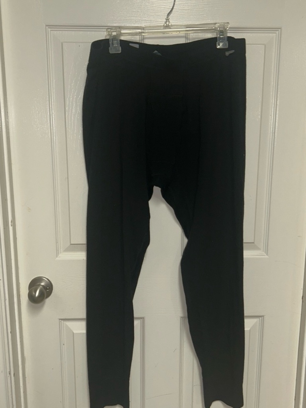 MERIWOOL Layers Men’s XXL 100% Merino Wool Base Layer Black Thermal Leggings